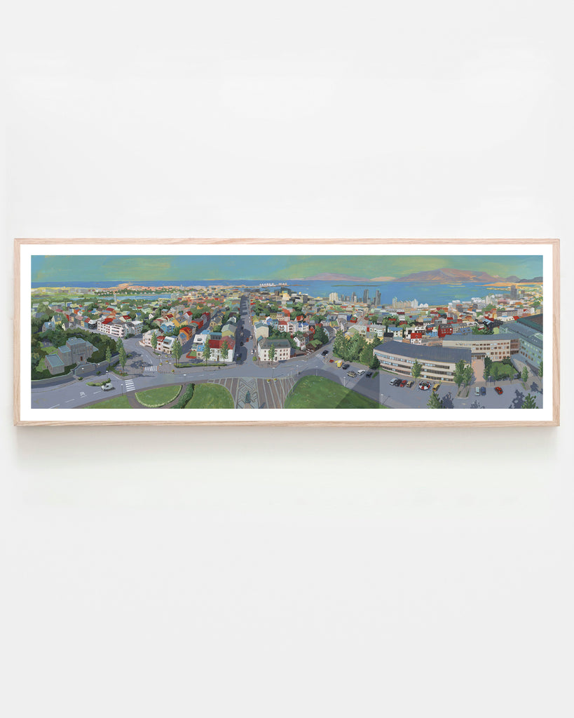 Útsýnið úr Hallgrímskirkju